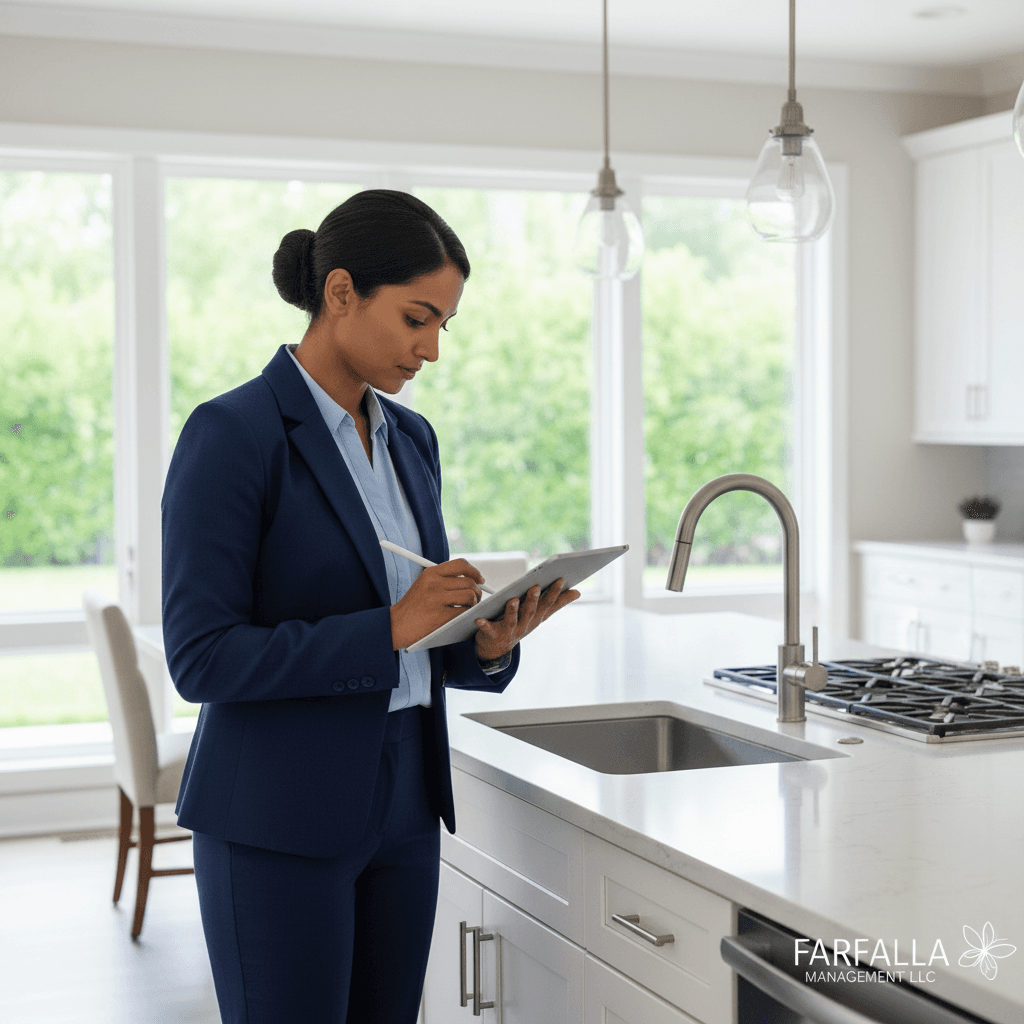 Maintenance coordination and property inspection