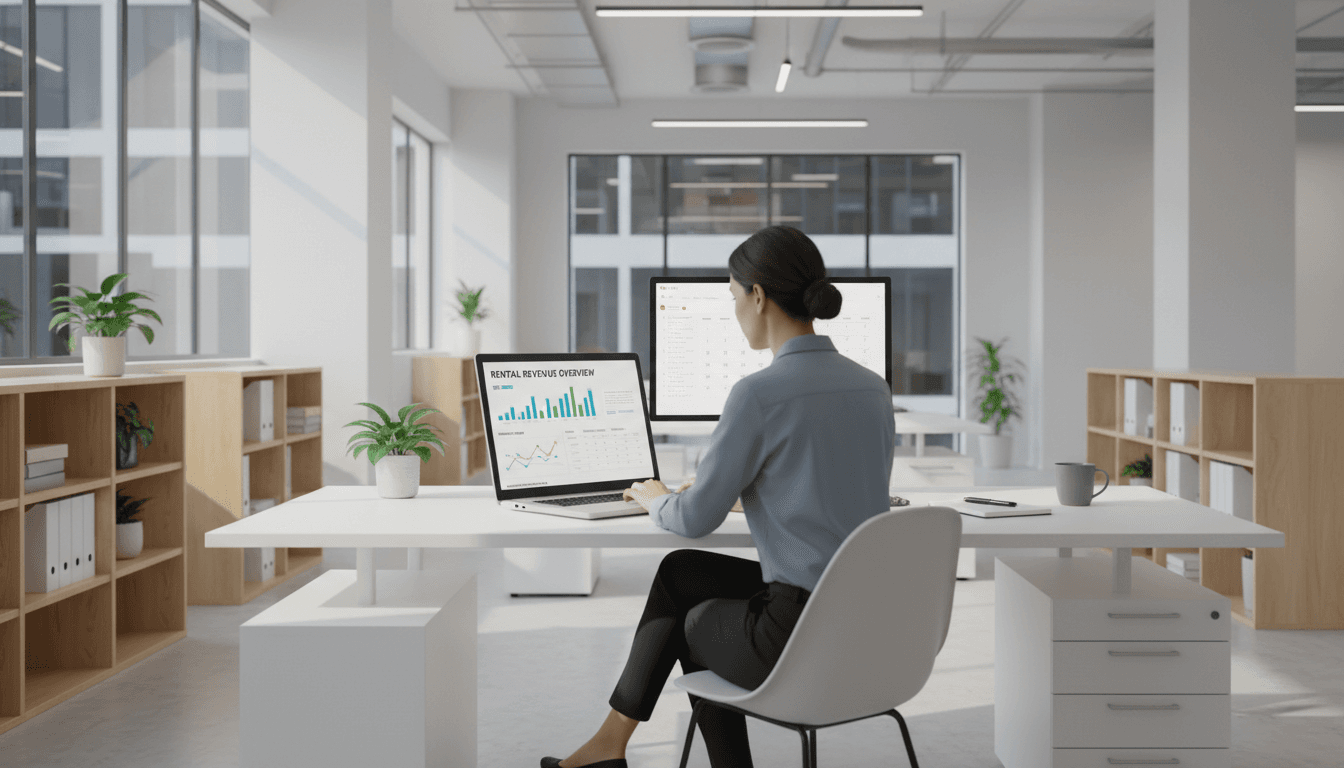 Rent collection and financial reporting